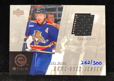 2000-01 Upper Deck Game Worn Evolve Jersey Patch Pavel Bure #E-PB HOF 262/300 - Image 1 of 2