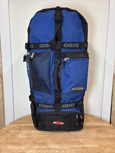 Ogio 9800 Sport 108L Rolling Sled Black Blue Gear Large Duffle Travel Luggage - Picture 1 of 19