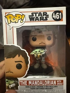 Funko Pop The Mandalorian with Grogu 461 - Bild 1 von 5