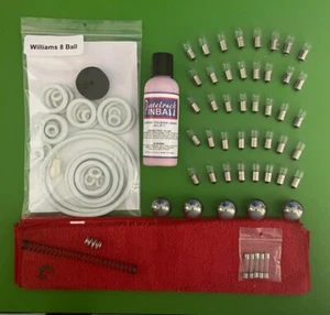 1952 Williams 8 Ball Pinball Machine Maintenance Tune Up Kit - Picture 1 of 2