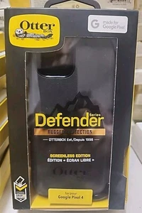 OtterBox Defender Rugged Case for Google Pixel 4 Screenless Protection 77-62711 - Picture 1 of 3