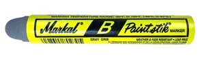 Single Markal B Gray Tire Chalk Paint Stick Crayon Surface Marker Graffiti Art - Picture 1 of 1