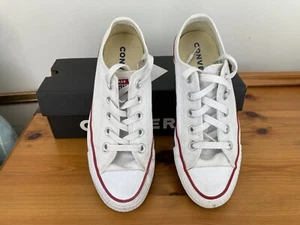 Converse All Star Classic Weiß. UK Größe 4 (36,5) - sehr guter Zustand - Bild 1 von 6