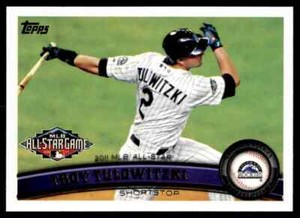2011 Topps Update Troy Tulowitzki #US162 Colorado Rockies