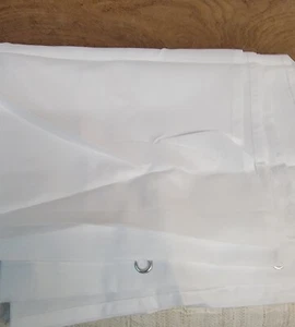 Weiß Duschvorhang Tuch 72X72 Badezimmer - Bild 1 von 3