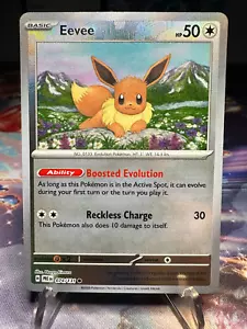 Eevee Pokemon TCG Prismatic Evolutions 074/131 Pokeball Reverse Holo - Picture 1 of 2