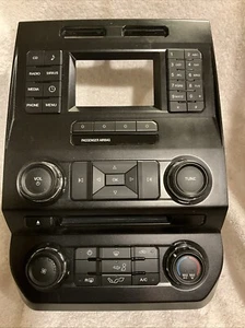 2015 F150 Black 5” Screen Auto Heat AC Audio Radio Heat Cool Control Panel - Picture 1 of 5