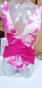 Gottex Damen Badeanzug weiß pink Gr.46 mehrfarbig NEU Einteiler Bademode Vintage - Bild 1 von 6