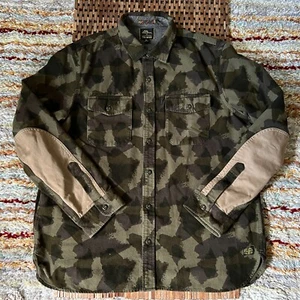 L.L. Bean x Todd Snyder Camo Button Down Chamois Work Shirt Men's XL - Picture 1 of 3