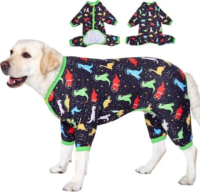 LovinPet Dog PJ Soft Knit Long Sleeve Stretch Year-Round for Pitbull/Lab/Bulldog - Image 1 of 4