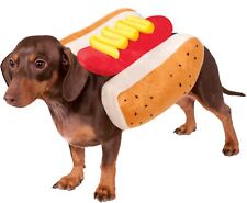 Official Rubie's Hot Dog Food Pet Costume, Size X-Large 1 Hot Dog XL