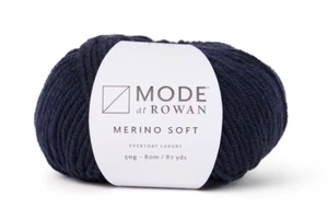 Mode at Rowan ::Merino Soft #16:: 100% Merino Wool Superwash yarn Denim - Picture 1 of 6