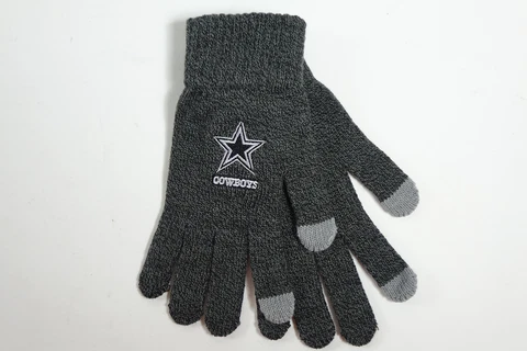 NFL Dallas Cowboys Charcoal Gray Glove One Size Cover