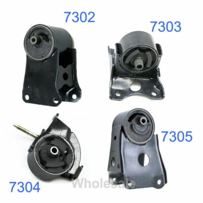 Juego de 4 piezas de montaje de motor y transmisión automático 2003 3,5 L para Nissan Máxima M002 Foto 1 de 4