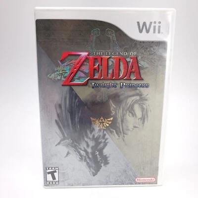 The Legend of Zelda Twilight Princess 2006 Nintendo Wii CIB TESTED - Image 1 of 4