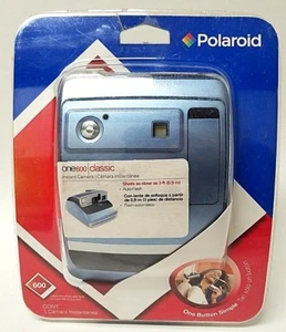 Macchina fotografica Polaroid One600 Classic blu pellicola istantanea in confezione sigillata - NUOVA! - Foto 1 di 9
