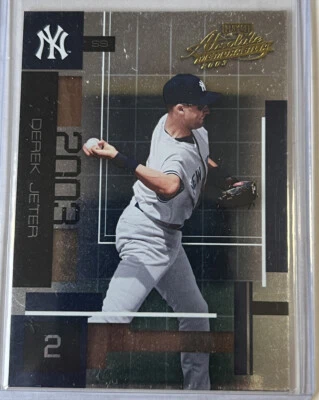 Playoff Absolute Memorabilia 2003 Derek Jeter New York Yankees #5 Foto 1 de 2