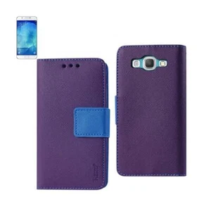 Reiko Samsung Galaxy A8 (2016) 3-in-1 Wallet Case in Purple - Picture 1 of 4