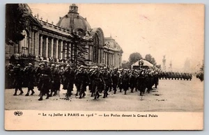 AK - Frankreich Paris 14. Juli 1916 Armee vor dem Großen Palast 1P - Bild 1 von 2
