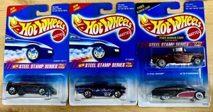 Hot Wheels 1995 Steel Stamp Series Set - Picture 1 of 4