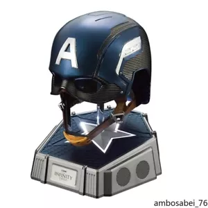 Captain America 1:1 Helmet Marvel Hood Mask Genuine Collect Ornament Props Gift - Picture 1 of 14