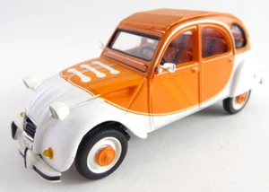 Vitesse 1:43 Modellauto Citroën 2CV Ente / Deux Chevaux, Weiß Orange - Bild 1 von 10