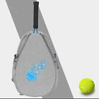 Tennis Backpack Portable Tennis Bag For Badminton Racquet, Squash Racquet Gray