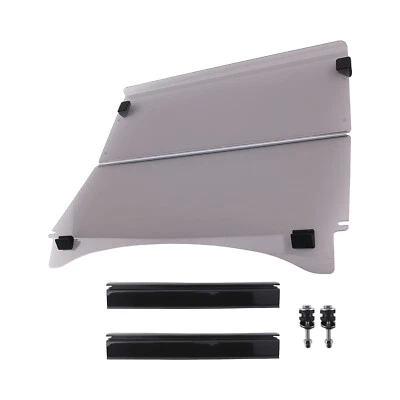 Front Protection Windshield for Club Car Precedent 2004-2024 Tinted PC Material - Изображение 1 из 4