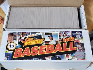2023 Topps HERITAGE set base completo 400 carte - Foto 1 di 2