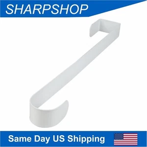 12" White Over The Door Christmas Wreath Hanger Strong Metal Door Hook Decor New - Picture 1 of 7
