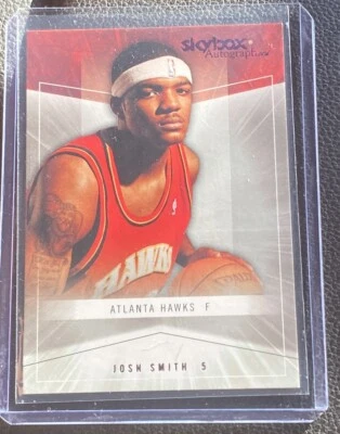 2004-05 Skybox Autographics Insignia 25 #82 Josh Smith 21/25 - Image 1 of 2