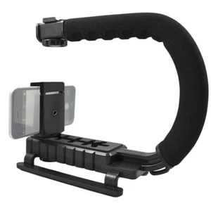 Vivitar Camera and Smartphone Sports Action Grip with Phone Clamp and Cold Shoe - Picture 1 of 7