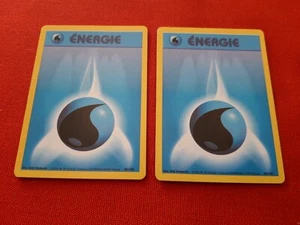 Set Of 2x Energie 102/102 Base 2NDE Edition Wizards Pokemon Card VF FR - Picture 1 of 2