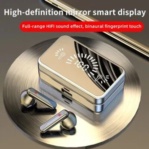 AU Wireless Bluetooth 5.2 TWS Earphones Earbuds Headphones Power Bank For Phones - Picture 1 of 13