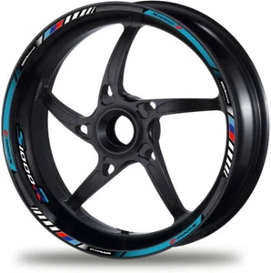 Stripe Motorsport S1000R Decalcomanie Ruote Moto 12 Adesivi Cerchi BMW S1000R... - Bild 1 von 1