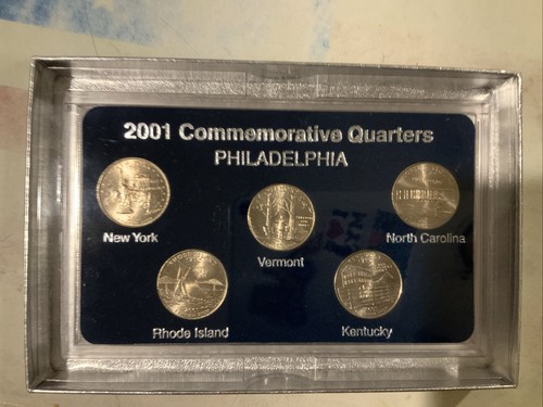 50 States Commemorative Quarters - Philadelphia Mint - 2001