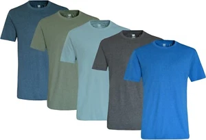 5er Pack T-Shirts Kurzarm Uni Rundhals Oberteil Classic Essential Tee Multipack - Bild 1 von 14