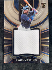 2023 Panini Select ROOKIE JERSEY MATERIAL Angel Martinez, item 1
