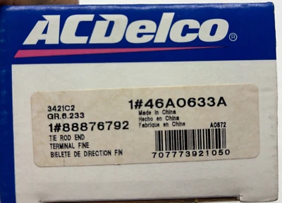 ACDelco 46A0633A Steering Tie Rod End✅ - Image 1 of 4