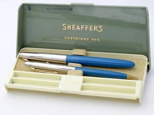 ANTIKE FÜLLER & MINENHALTER - FOUNTAIN PEN - SHEAFFER SKRIPSERT #E46 - Bild 1 von 16