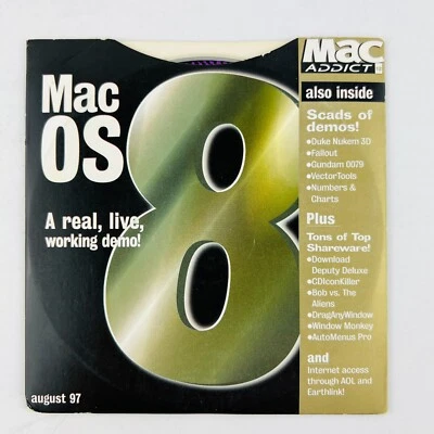 Apple MacAddict #012 August 1997 Coverdisc CD Only - Image 1 of 2