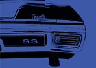 Chevy Chevelle SS Art Print Classic GM American Automobile