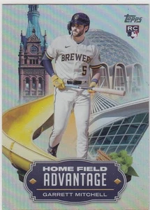 Actualización Topps 2023 Garrett Mitchell Home Field Advantage HFA Rookie HA-24 Brewers - Imagen 1 de 1