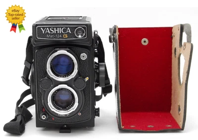 Yashica Mat 124G 6x6 TLR Medium Format Camera From JAPAN [EXC+5] Meter OK - Image 1 of 4