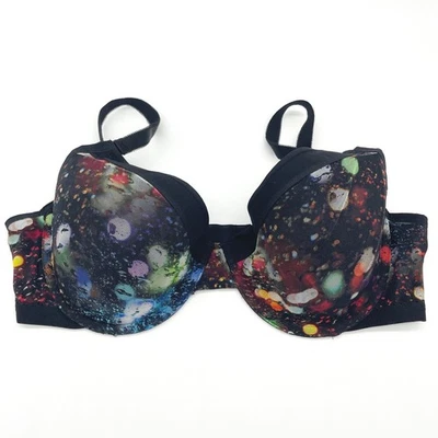 Sujetador para mujer Parade talla XL lencería de malla con aros EDC Galaxy Hypercolor Festival Foto 1 de 4