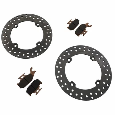 2016 Can-Am Commander Max LTD 1000 Rear Brake Rotors and Severe Duty Brake Pads - Image 1 of 4