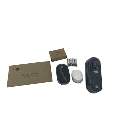 Nest x Yale Lock YRD540 Nest Connect Front Door Smart Lock Black Suede #NOB8740 - Image 1 of 4