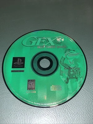 Gex 3 Deep Cover Gecko PS1 (Disc Only) Untested - Image 1 of 2
