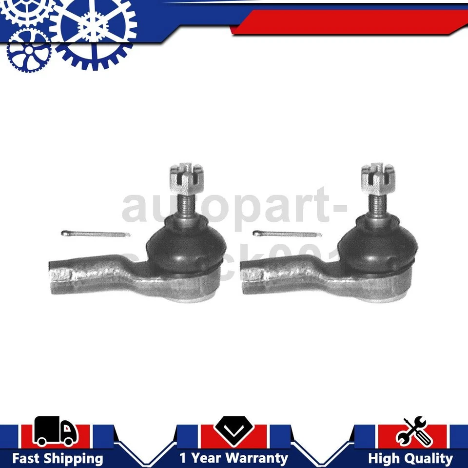 Par de extremos de varilla de dirección Delphi para 1985 1986 1987 1988 1989 1976 Honda Accord Foto 1 de 2