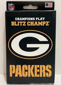 NFL Blitz Champz Juego de Cartas Green Bay Packers Jugar Oficial, - Imagen 1 de 6
